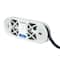 3/4" Black & Blue Iridescent Diamond Trim by Celebrate It® Fashion Mode